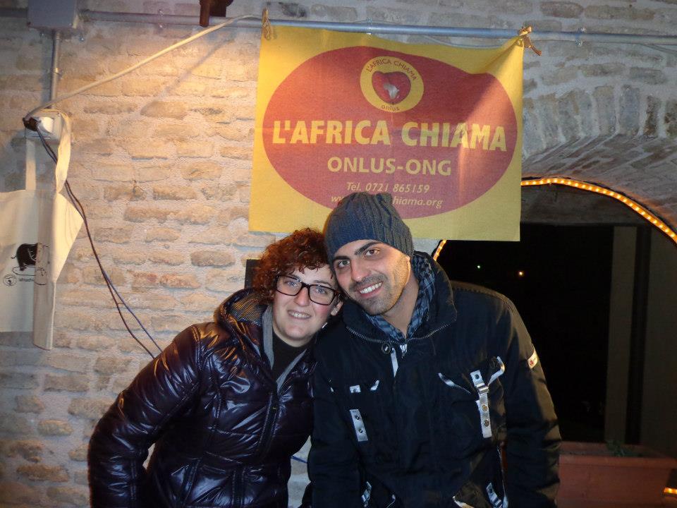 Martina e David volontari in Italia 
